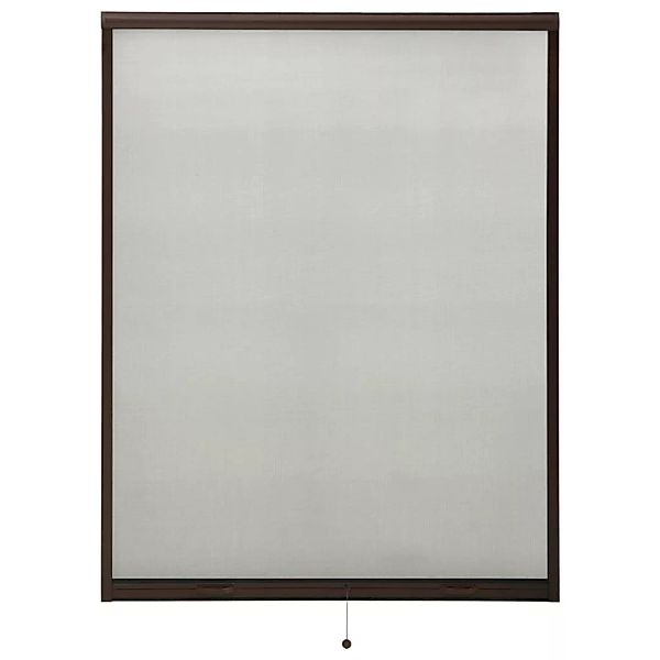 Insektenschutzrollo Für Fenster Braun 120x170 Cm günstig online kaufen