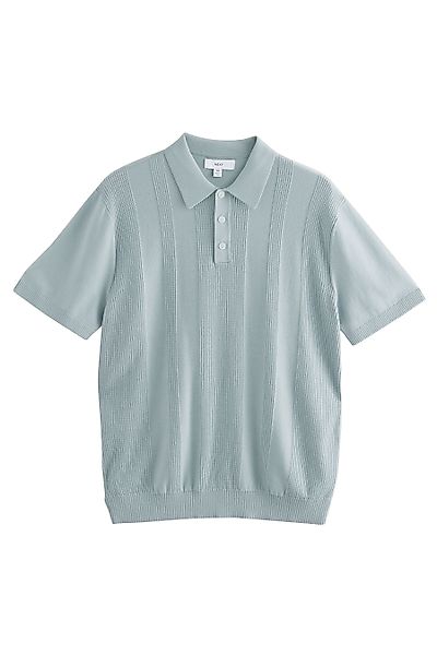 Next Poloshirt Kurzärmeliges Strick-Polohemd im Regular günstig online kaufen