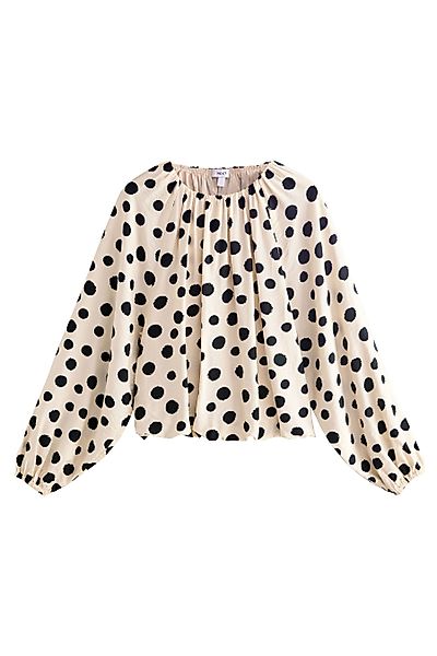 Next Langarmbluse Langärmeliges Top mit Ballonsaum günstig online kaufen