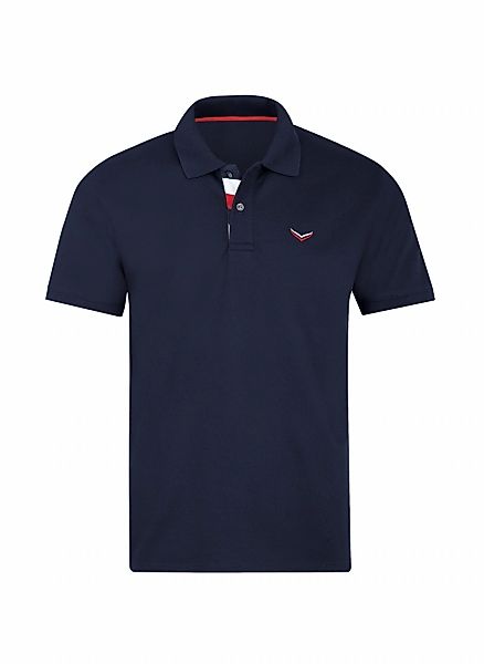 Trigema Poloshirt "TRIGEMA Poloshirt mit dreifarbiger Knopfleiste" 1 Stk. t günstig online kaufen