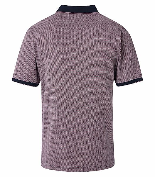 CASAMODA Poloshirt "CASAMODA Polo-Shirt gemustert" günstig online kaufen