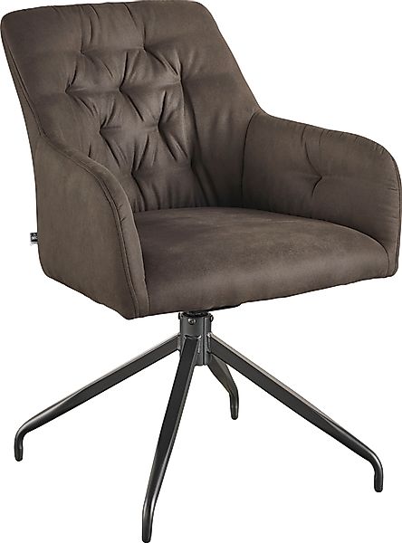 set one by Musterring 4-Fußstuhl »Yonkers« (Set) 2 Stk.mit Stativgestell, p günstig online kaufen