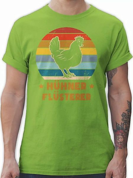 Shirtracer T-Shirt Hühner Flüsterer Vintage Sprüche Statement mit Spruch günstig online kaufen