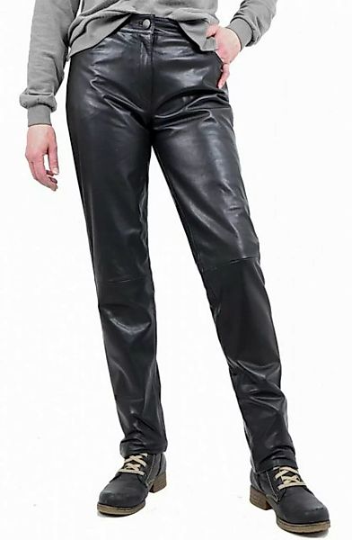 Maddox Lederhose MADDOX - Damen Lederhose Lammnappa schwarz günstig online kaufen