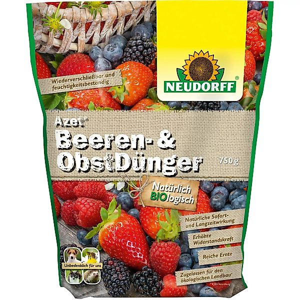 Neudorff Azet Beeren- und Obst-Dünger 750 g günstig online kaufen
