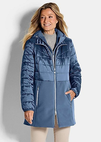 GOLDNER Kurzmantel Wintermantel mit Softshell-Einsatz Kapuzenjacke mit 2-We günstig online kaufen