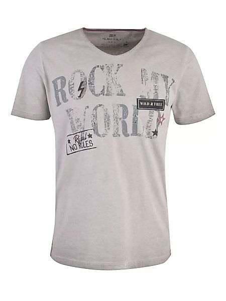 MILANO ITALY Herren T-Shirt, khaki günstig online kaufen