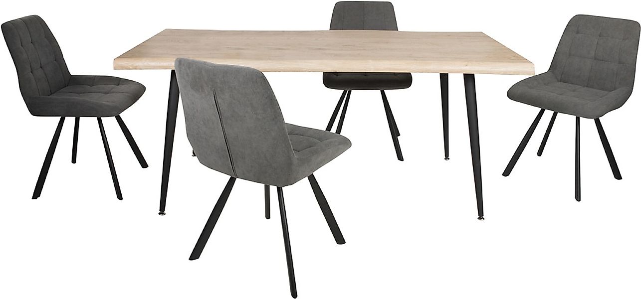 Duo Collection Essgruppe "Esszimmergruppe Tailin & Elli" Set, 5-tlg., 5 Stk günstig online kaufen