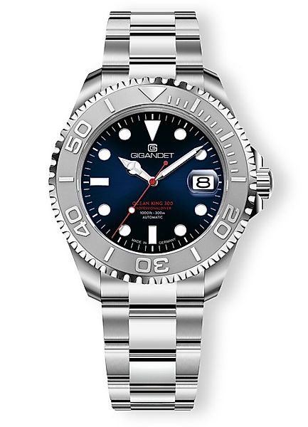 Gigandet Automatikuhr OCEAN KING, Made in Germany, Saphirglas, Edelstahl-In günstig online kaufen