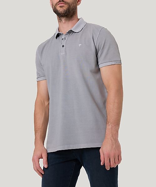 Pioneer Authentic Jeans Poloshirt mit Logostickerei günstig online kaufen