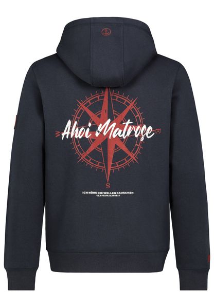 Eight2Nine Sweatjacke Herren Zipperjacke mit maritimen günstig online kaufen