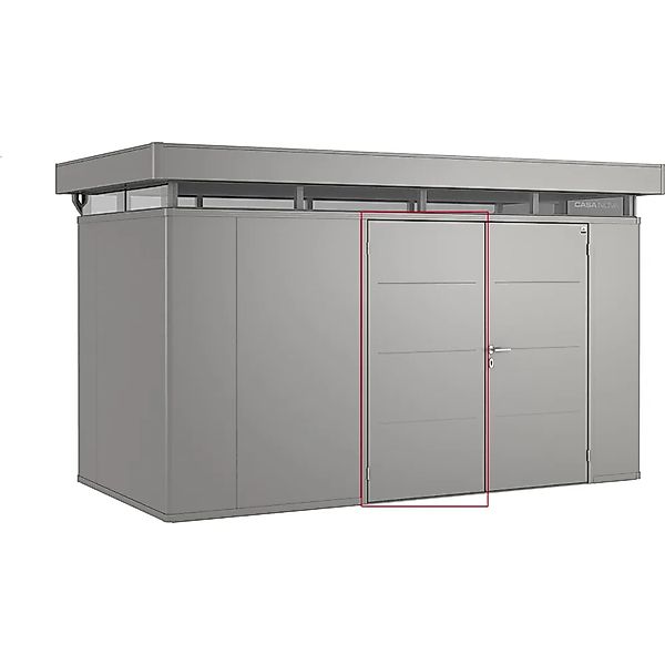 Biohort 2. Türflügel für CasaNova Quarzgrau-Metallic Türanschlag rechts günstig online kaufen