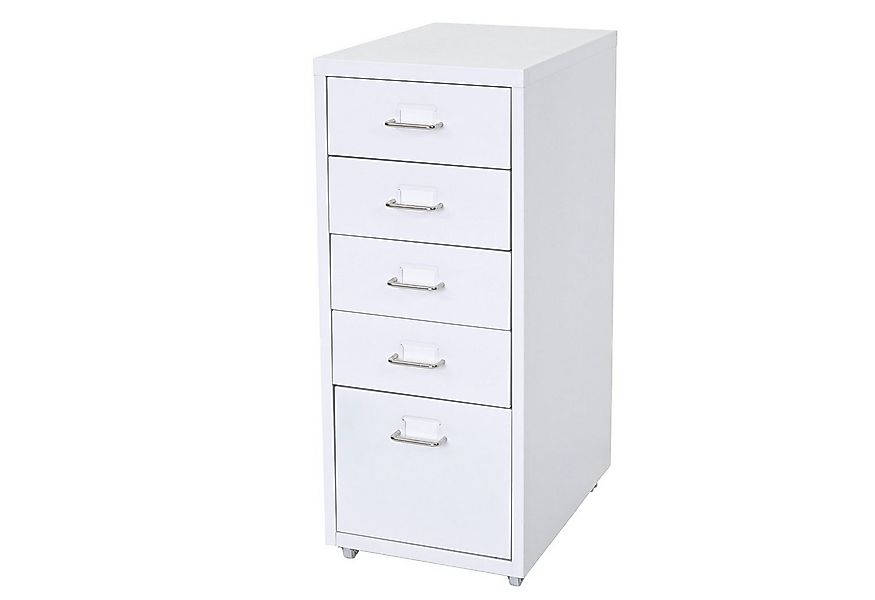 MCW Rollcontainer T851-5, 5 Schubladen mit Vollauszug, mit Etiketten und Et günstig online kaufen