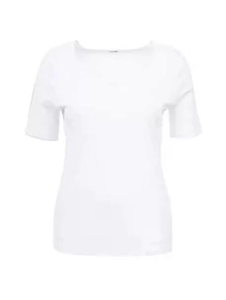 Shirt herzförmigem Ausschnitt Efixelle weiss günstig online kaufen