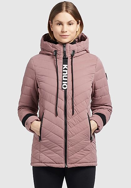 khujo Steppjacke "PATT2 PEACHED", mit Kapuze, mit kontrastfarbigen Details günstig online kaufen