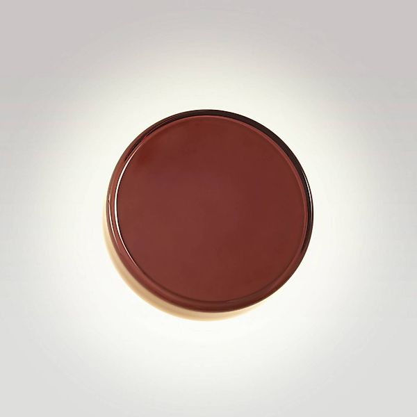 MARSET LED-Wandlampe Caramel, braun, Ø 22 cm, TRIAC, Glas günstig online kaufen
