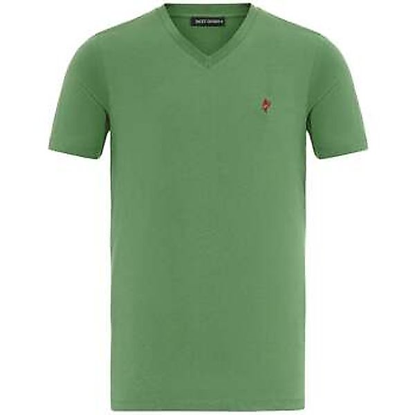 Jacey Quinn  T-Shirts & Poloshirts Diggory Regular Fit V-Neck T-shirt günstig online kaufen