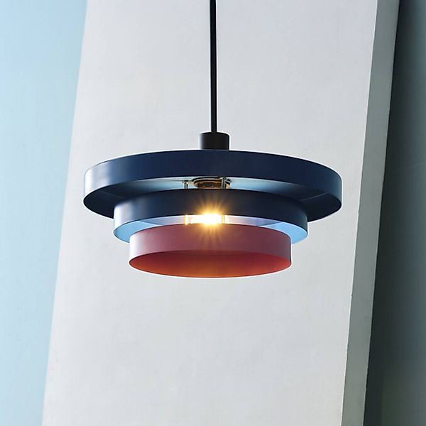 OSRAM Hängeleuchte Decor Layers, blau/pink, Stahl, E27 günstig online kaufen