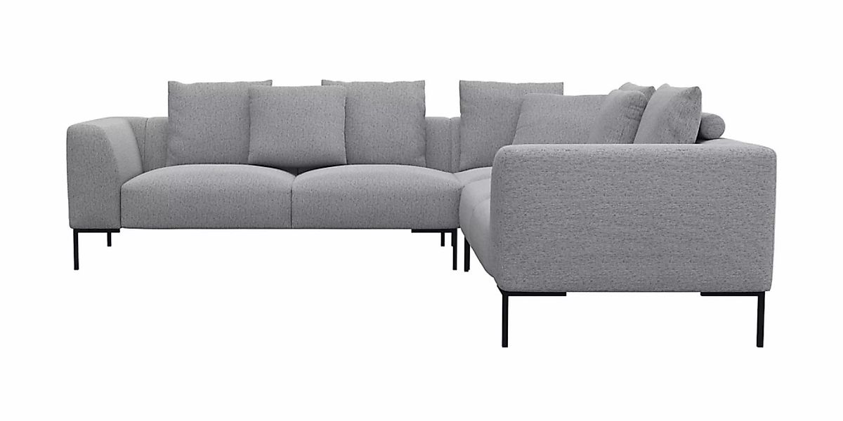 FLEXLUX Ecksofa "Sava, gleichschenklig, bequem mit hohem Sitzkomfort, L-For günstig online kaufen