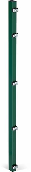 Alberts Zaunpfosten "60x40 mm für Doppelstabmattenzaun", 147,5 cm, zur Befe günstig online kaufen