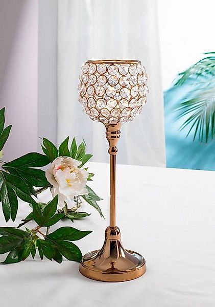 Home affaire Kerzenständer Kristall günstig online kaufen