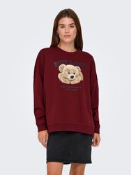 ONLY Sweatshirt ONLBILA L/S BEAR O-NECK günstig online kaufen