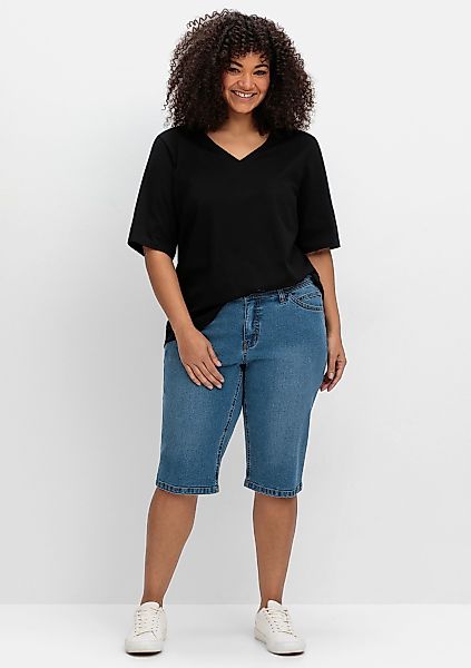 Sheego Jeansshorts Jeansbermudas günstig online kaufen