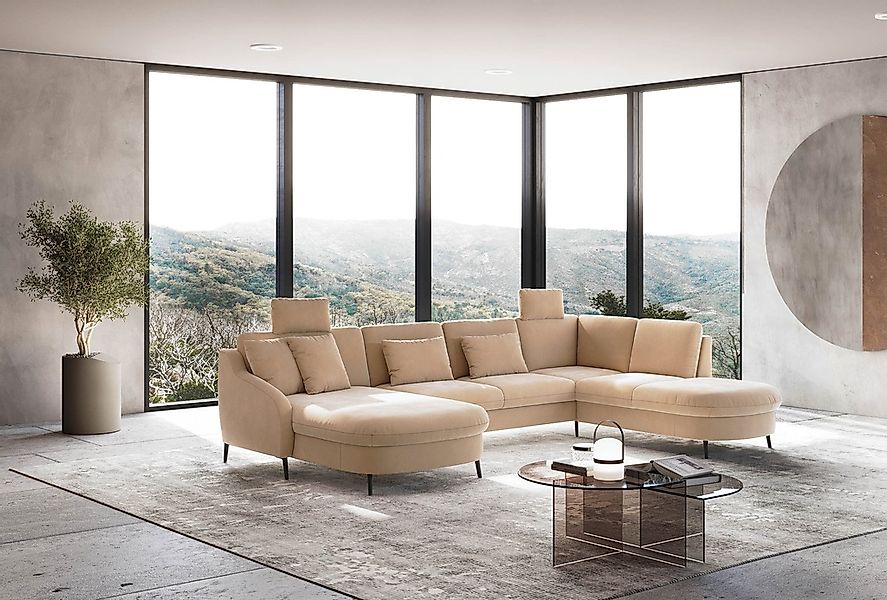 sit&more Wohnlandschaft »Soul U-Form« wahlweise mit Bettfunktion und Bettka günstig online kaufen