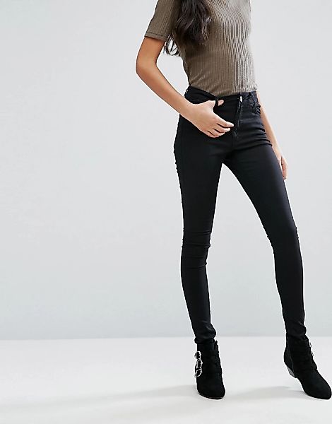 Brave Soul – Julia – Enge Jeans-Schwarz günstig online kaufen