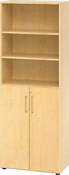 bümö Aktenschrank smart Kombischrank - 3 plus 3 Ordnerhöhen Dekor: Ahorn günstig online kaufen