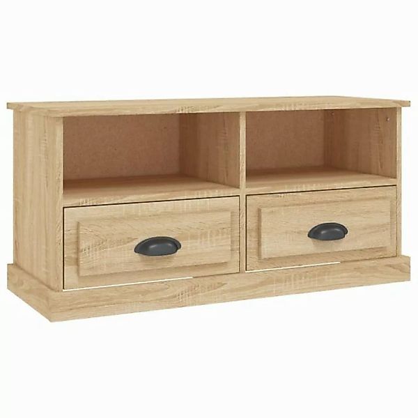 furnicato TV-Schrank Sonoma-Eiche 93x35,5x45 cm Holzwerkstoff (1-St) günstig online kaufen