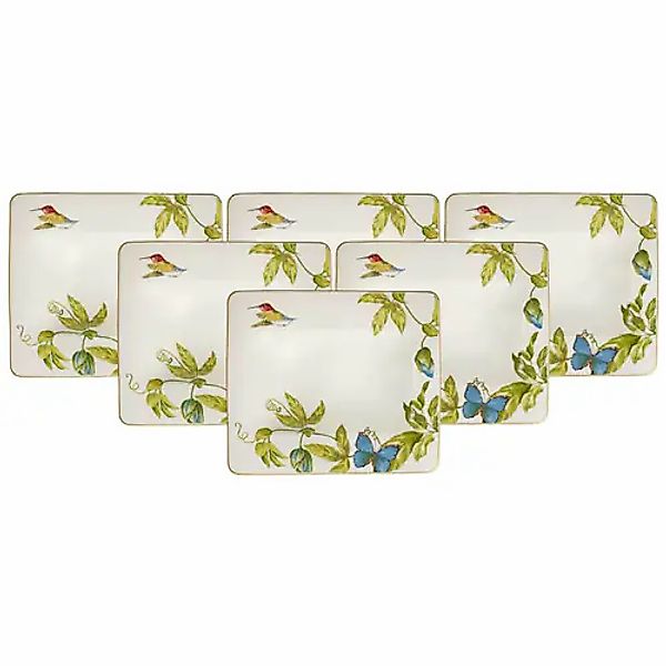 Villeroy & Boch Suppenteller »Suppenteller Amazonia 24 x 21 cm 6er Set bunt günstig online kaufen