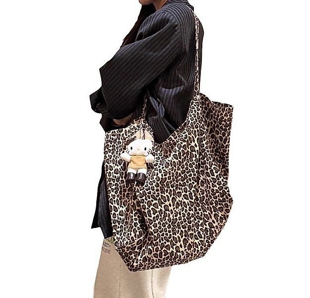 Luckice Umhängetasche Damen Schultertasche Schultertasche mit Leopardenmust günstig online kaufen