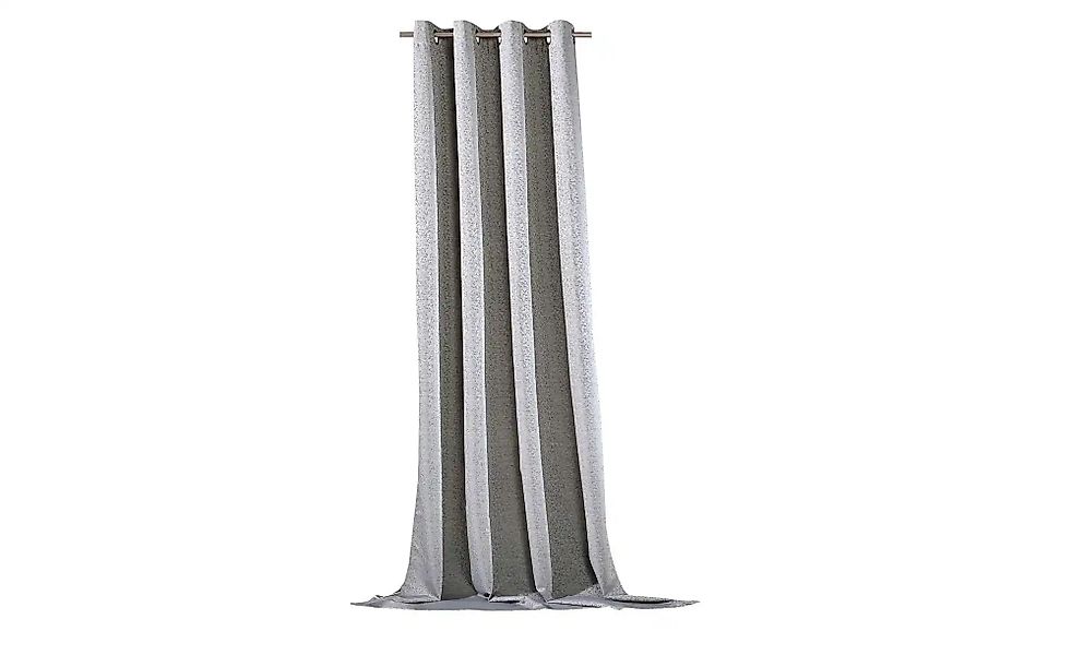 como Ösenschal   ¦ grau ¦ Maße (cm): B: 135 H: 245 Gardinen & Rollos > Gard günstig online kaufen