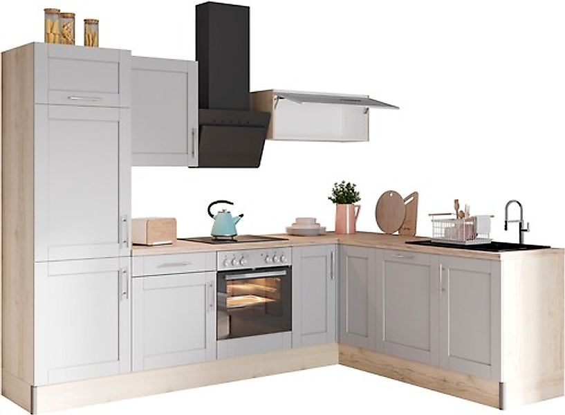 KOCHSTATION Küche »KS-Ahus«, 200 x 270 cm breit, wahlweise mit E-Geräten, S günstig online kaufen