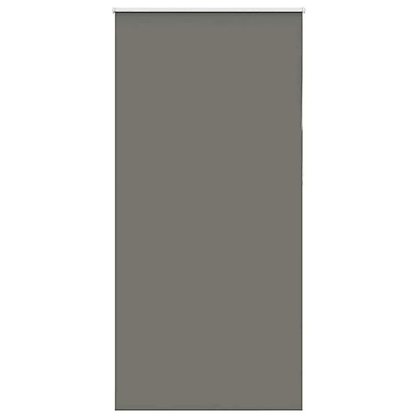 vidaXL Verdunkelungsrollo Grau 90x210 cm Stoffbreite 85,7 cm Polyester 4011 günstig online kaufen