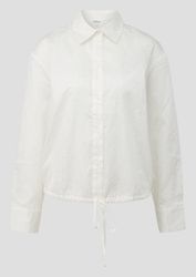 s.Oliver Langarmbluse Bluse Hemdbluse mit Glitzersteinen günstig online kaufen