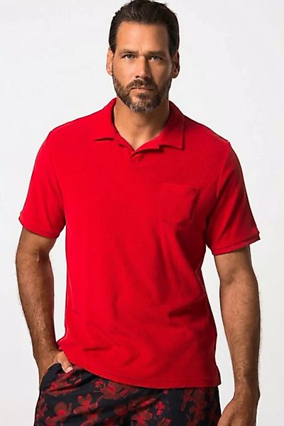 JP1880 Poloshirt Poloshirt Halbarm Frottee Cuba-Kragen günstig online kaufen