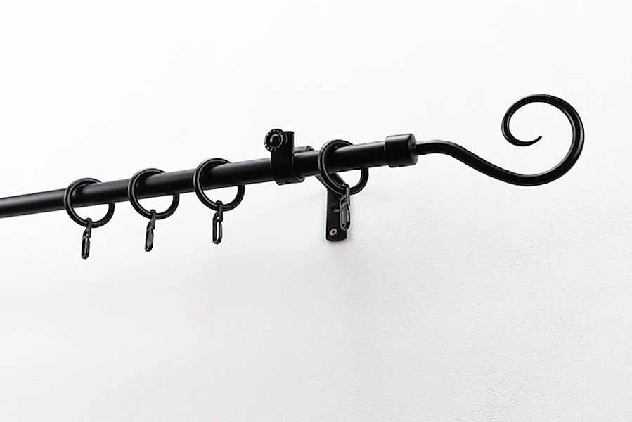 GARESA Gardinenstange »Clara« Ø 16 mm 1 läufig-läufig Wunschmaßlänge;Träger günstig online kaufen