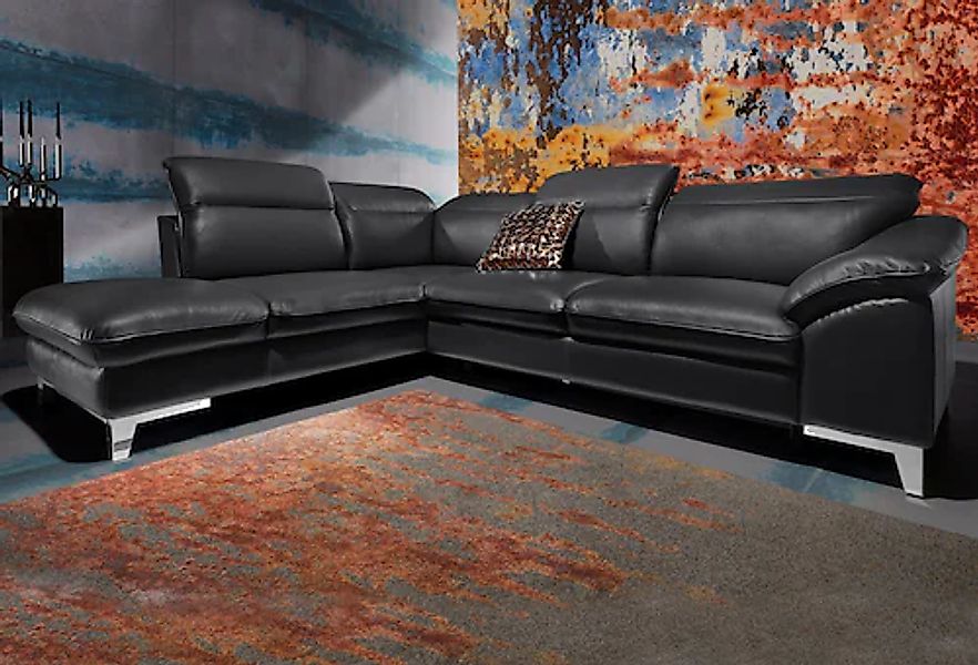 COTTA Polstergarnitur »Teresa L-Form«, (Set), Set bestehend aus: Ecksofa mi günstig online kaufen