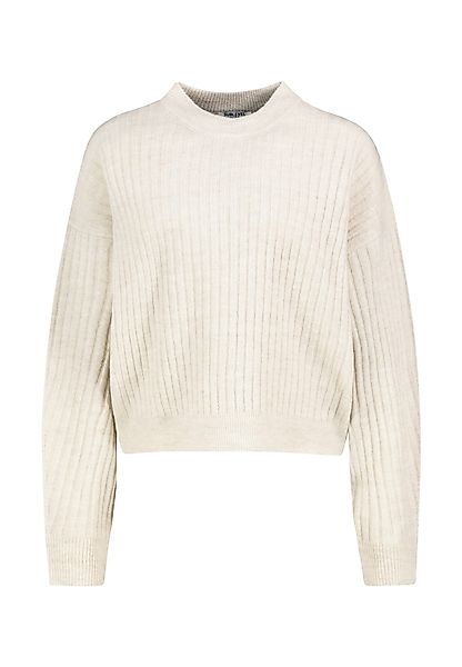 SUBLEVEL Strickpullover Damen Pullover Rundhalskragen Cropped günstig online kaufen