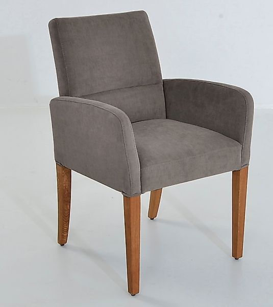 K+W Komfort & Wohnen Armlehnstuhl "GOBY" () 4-Fuß-Armlehnenstuhl mit Füßen günstig online kaufen