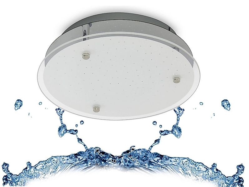 TRANGO LED Deckenleuchte, Dimmfunktion, 3101 IP44 LED Badleuchte *EVA* aus günstig online kaufen