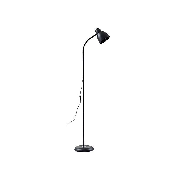 Lindby Stehlampe Tebbi 10030604 in Schwarz aus Metall 1-flammig E27 Wohnzim günstig online kaufen
