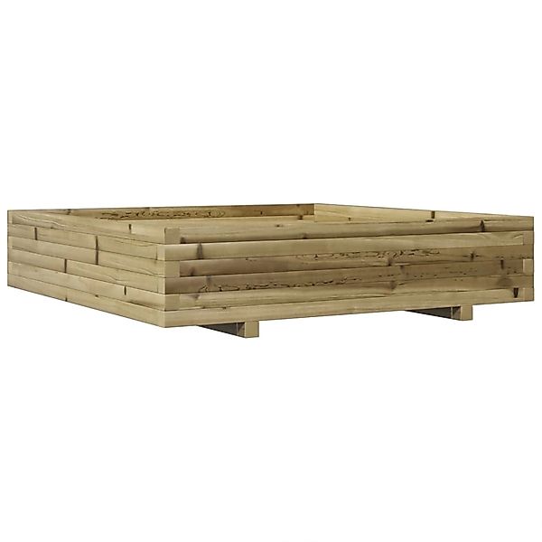 vidaXL Pflanzkübel 110x110x26,5 cm Kiefernholz Imprägniert 847327 günstig online kaufen