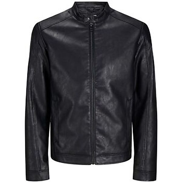 Jack & Jones  Lederjacken 12264095 DYLAN-BLACK günstig online kaufen