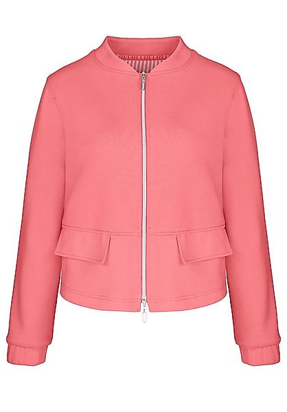 bianca Blouson RACHEL mit Zwei-Wege Zipper in Metallic-Optik günstig online kaufen