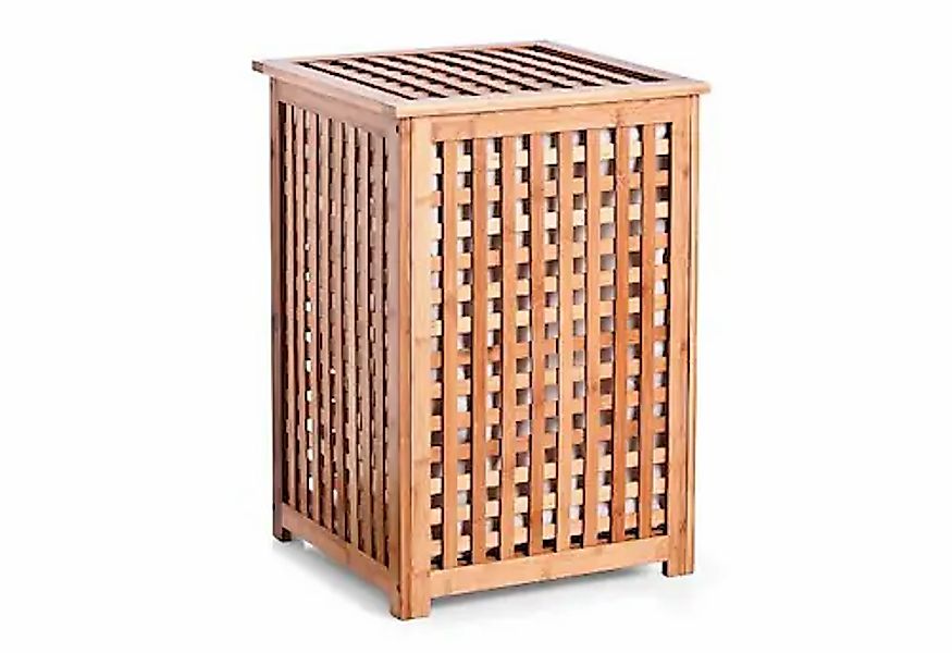 my home Wäschetruhe, aus Bambusholz, mit Innenbeutel, klappbarer Deckel, Hö günstig online kaufen