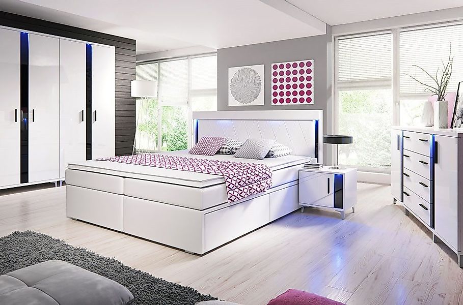 Xlmoebel Schlafzimmer-Set Moderne Schlafzimmermöbel-Set mit Schrank, günstig online kaufen