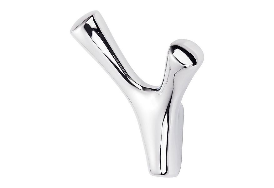 SO-TECH® Kleiderhaken Garderobenhaken BICORNO 8,2 x 7,1 cm, (1-St), Chrom p günstig online kaufen